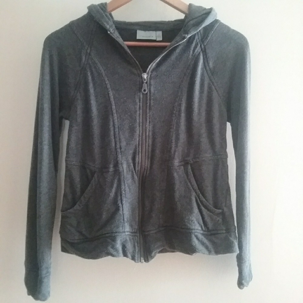 Athleta | Gray Bombay Beach Yoga Hoodie